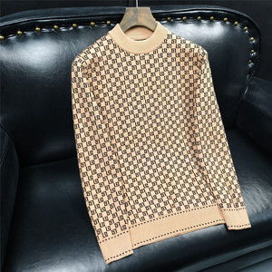 23008 P135 秋冬长袖羊毛衫毛衣针织衫套头打底衫，男装针织衫/毛衣，电商D207