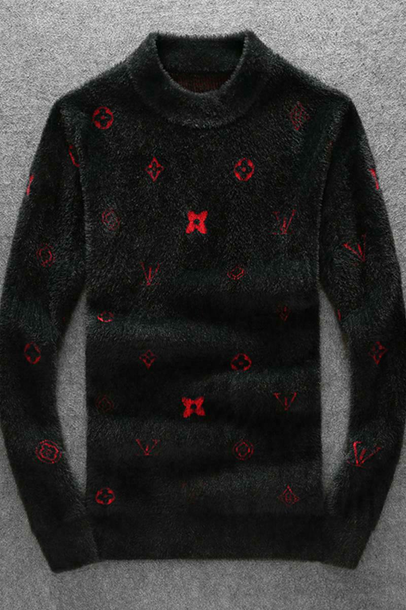 21810莉莉家主推大货水貂绒衫毛衣P135控188有4XL可穿210斤,男装针织衫/毛衣,电商D207