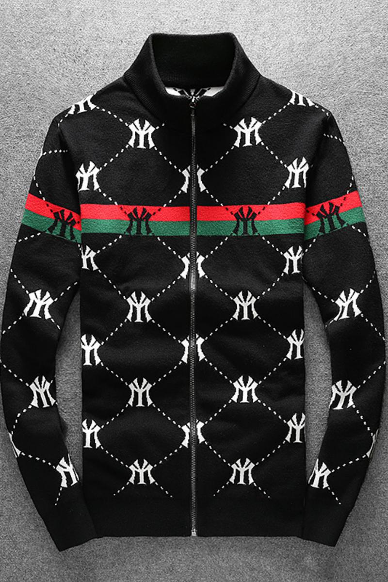 2082莉莉家主推备大货拉链毛衫P155控208有4XL可穿210斤,男装针织衫/毛衣,电商D207
