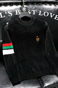 21818 莉莉家不断货主推貂绒衫毛衣 P135 控188 有4XL 可穿210斤图片