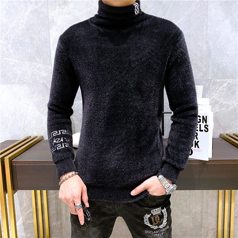 21811 莉莉家主推大货水貂绒衫毛衣 P135 控188 有4XL 可穿210斤图片