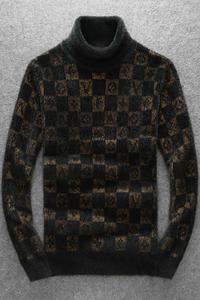 21802 莉莉家主推大货水貂绒衫毛衣 P135 控188 有4XL 可穿210斤图片