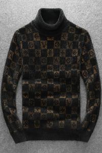 21802莉莉家主推大货水貂绒衫毛衣P135控188有4XL可穿210斤,喜庆服装搭配图片