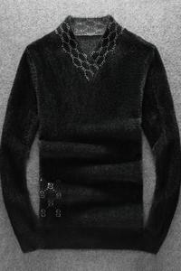 21830 莉莉家主推大货水貂绒衫毛衣 P135 控188 有4XL 可穿210斤图片