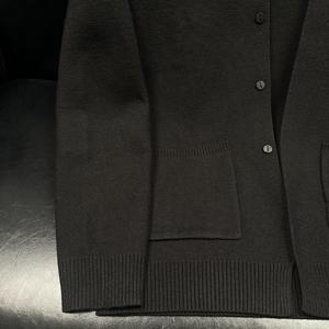 F921P108主推长期款秋冬针织开衫针织外套刺绣开衫外套毛衣图片