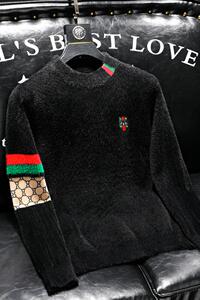 21817 莉莉家不断货主推貂绒衫毛衣 P135 控188 有4XL 可穿210斤图片