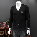 10725P145有4XL莉莉常年做不断货针织刺绣开衫外套毛衣开衫，男装针织衫/毛衣，电商D207