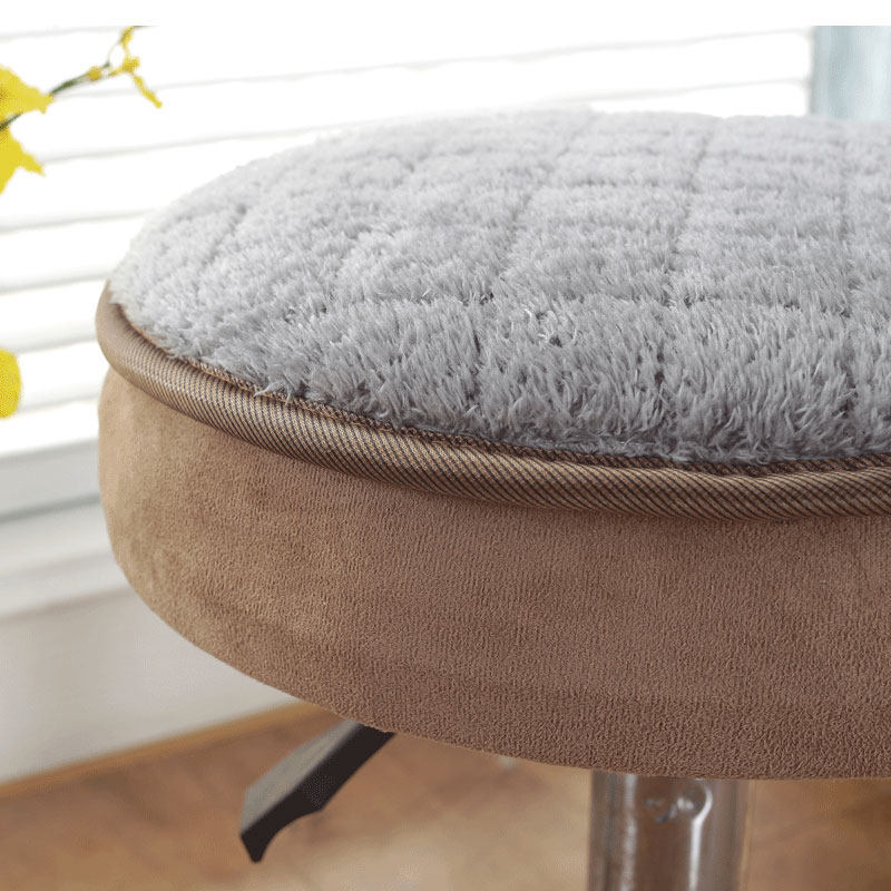 冬季毛绒加厚小圆形坐垫套圆凳子套罩吊椅靠垫家用通用椅子垫屁垫,居家布艺,椅垫,淘宝优惠券,粉丝福利购,淘宝优惠卷