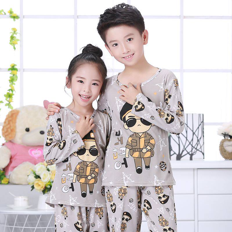 小孩女童睡衣套装可爱十岁春秋季长袖薄款公主女孩sy儿童女宝宝