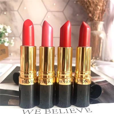 美国露华浓口红黑管持久保湿唇膏