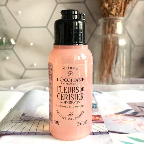 法国欧舒丹绮梦樱花沐浴露