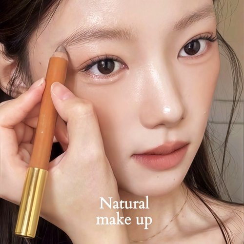 立体修容太简单了！双头修容笔棒阴影鼻影白色高光修容一体笔两用