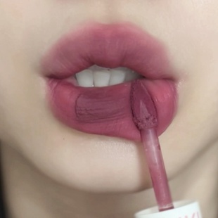 橄榄皮灰粉紫调 akf唇泥m28雾面哑光裸色系口红女唇釉学生afk