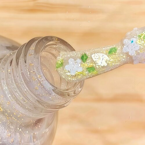 风车茉莉 法式小白花！twomoons美甲指甲油2026新款免烤速干可撕
