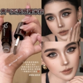 贵气亚裔裸米棕 hyntoor黑兔唇釉镜面水光唇蜜裸色口红2026新款