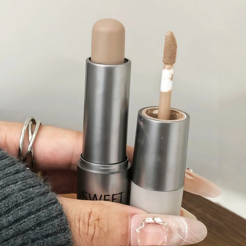 sweetmint双头修容笔侧影面部阴影液体修容棒膏哑光立体自然鼻影