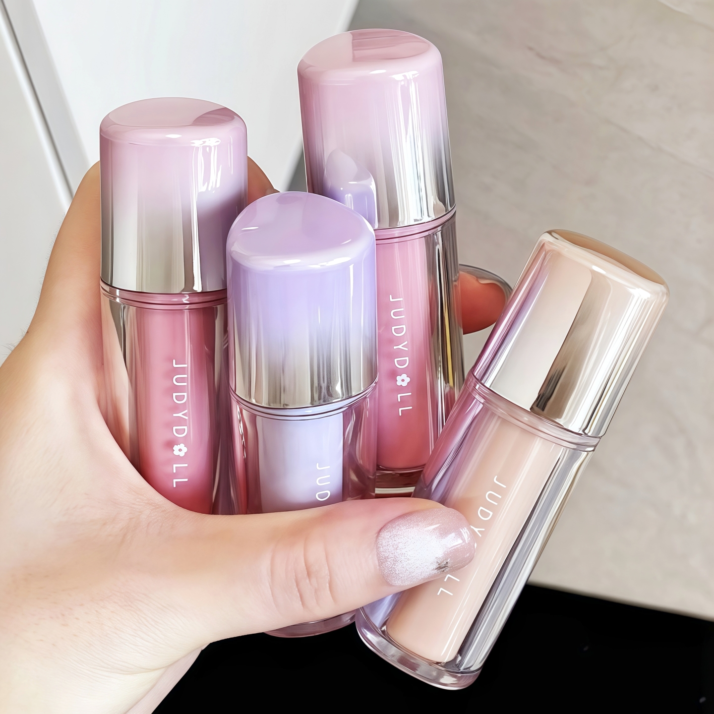 新款二代！Judydoll橘朵冰熨斗精华镜面唇釉水光裸色系低饱和口红