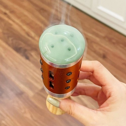 张嘉倪同款！玉石艾灸棒手握滚动式面部手持艾灸神器艾灸柱纯艾草