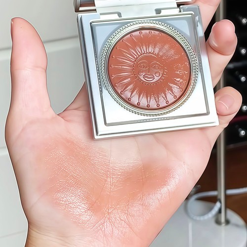 古早亚裔 裸杏色！girlcult构奇果冻腮红膏唇颊多用膏裸色口红女