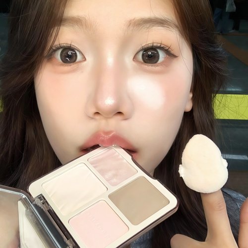 Judydoll橘朵修容高光一体盘04膨胀色哑光提亮综合盘正品鼻阴影粉