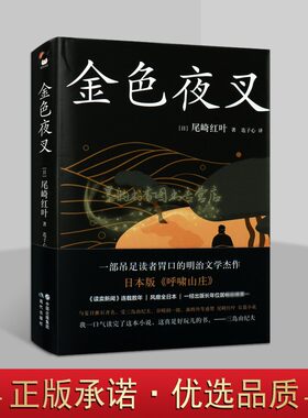 金色夜叉(日)尾崎红叶著全译本日本现代长篇小说文学作品集和风译丛 现代出版社正版书籍