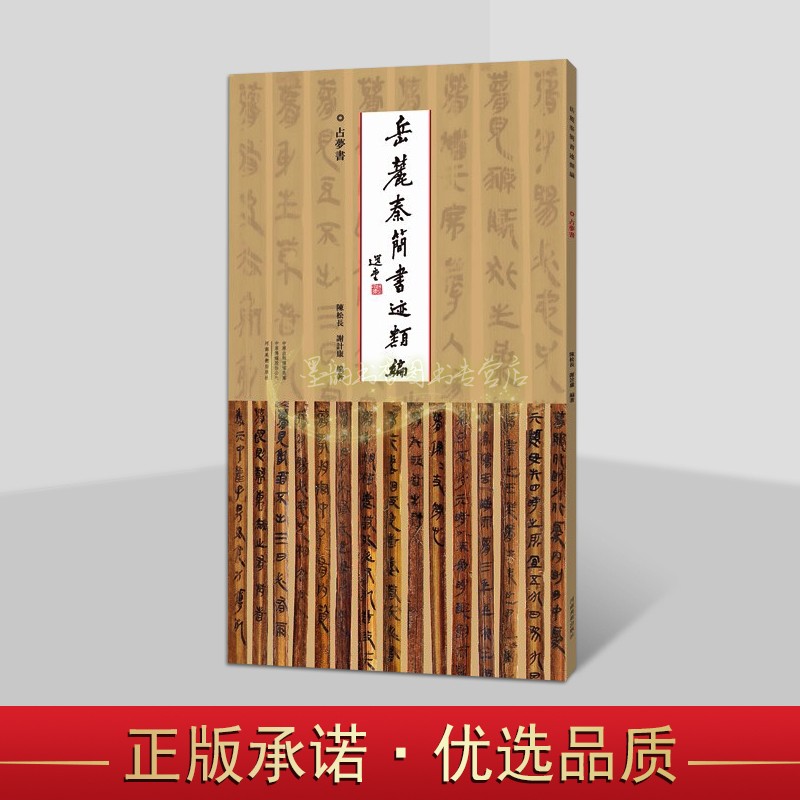 岳麓秦简书迹类编:占梦书 中国古代秦朝竹简文字书法帖墨迹秦简牍书法创作临摹范本 河南美术出版社