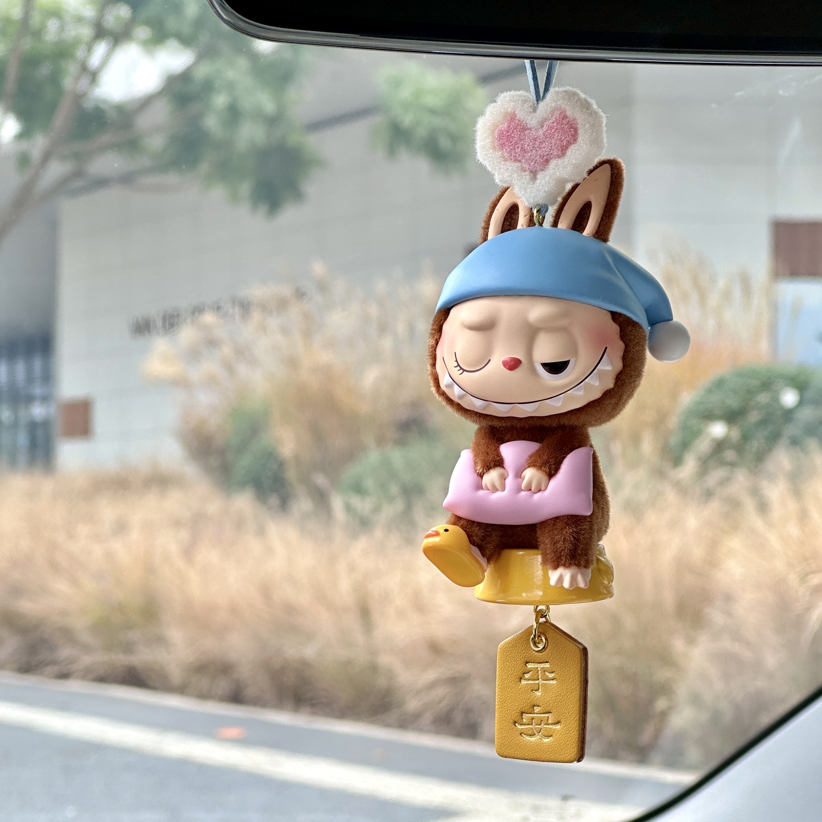 正版泡泡玛特拉布布车载挂件汽车后视镜可爱挂饰高级感车挂件礼物,汽车用品/电子/清洗/改装,车挂,淘宝优惠券,粉丝福利购,淘宝优惠卷