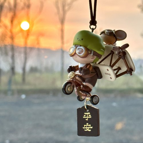 泡泡玛特DIMOO&SP车载挂件