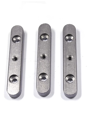 KESY8导向型平键碳钢双圆头双沉头中心螺纹孔A型带孔平键销KESW8