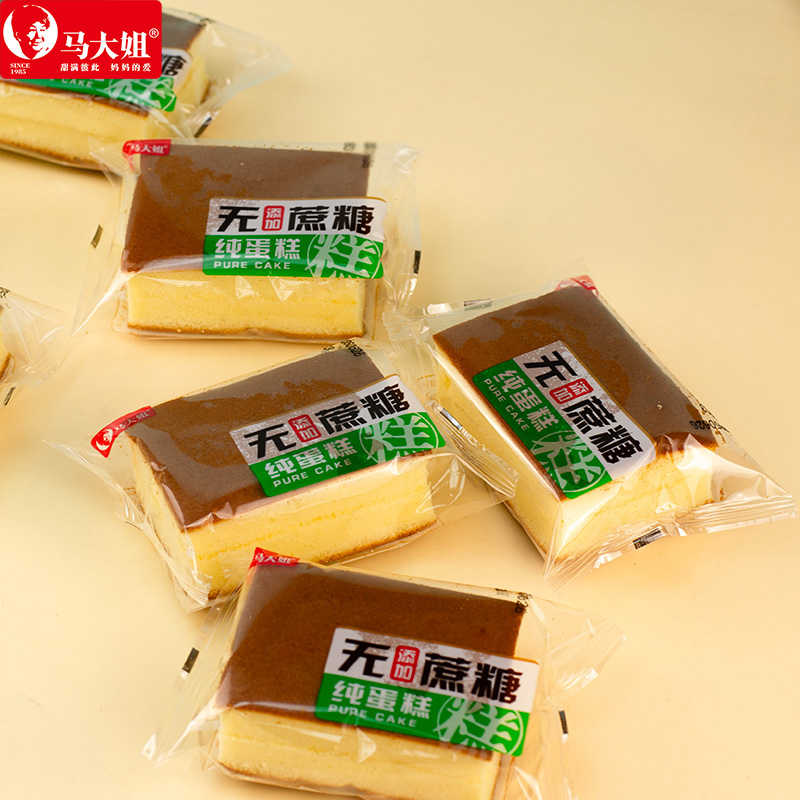 马大姐无添加蔗糖纯蛋糕