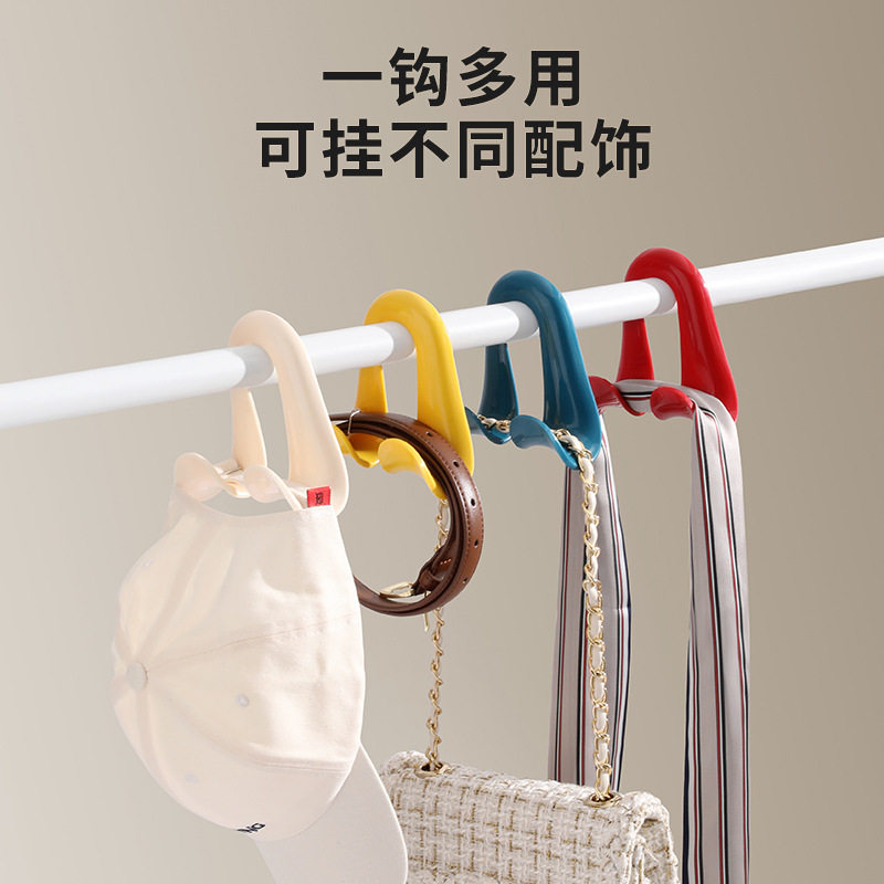 多功能包包挂钩无痕挂包架皮带领结收纳挂钩宿舍衣柜挂钩书包挂架