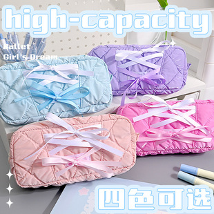 奶呼呼笔袋设计感小众不撞款高颜值文具袋少女生初中生韩系大容量
