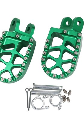 越野车改装脚踏适用于川崎KLX250 本田XR250/400/600R CNC铝合金