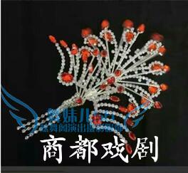 戏剧风道具小姐头饰