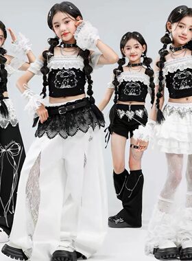 儿童街舞走秀hiphop演出服嘻哈