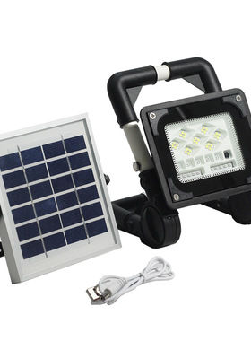 户外28LEDS太阳能手提充电式野营帐篷灯