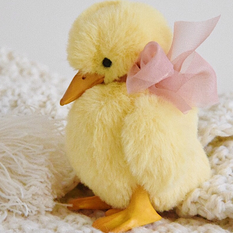 长不大的小黄鸭/猫憩原创手工3关节毛绒玩偶缝纫类DIY材料包,居家布艺,缝纫DIY材料套装,淘宝优惠券,粉丝福利购,淘宝优惠卷