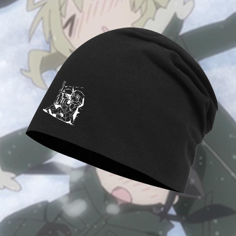 少女终末旅行千户印花包头帽