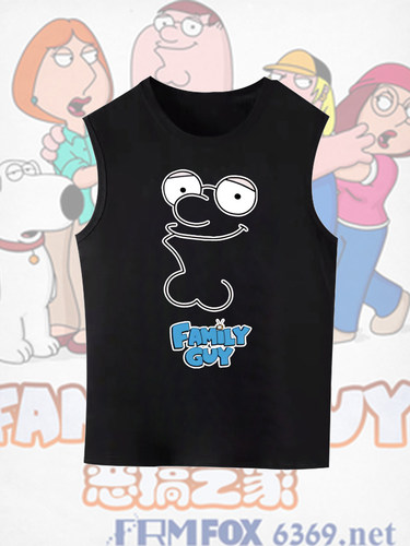 FamilyGuy联名恶搞之家印花背心