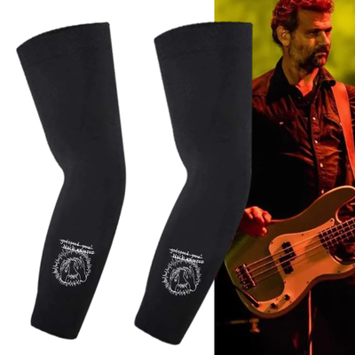 Godspeed You! Black Empero黑帝后摇滚印花冰袖男女夏季防晒袖套