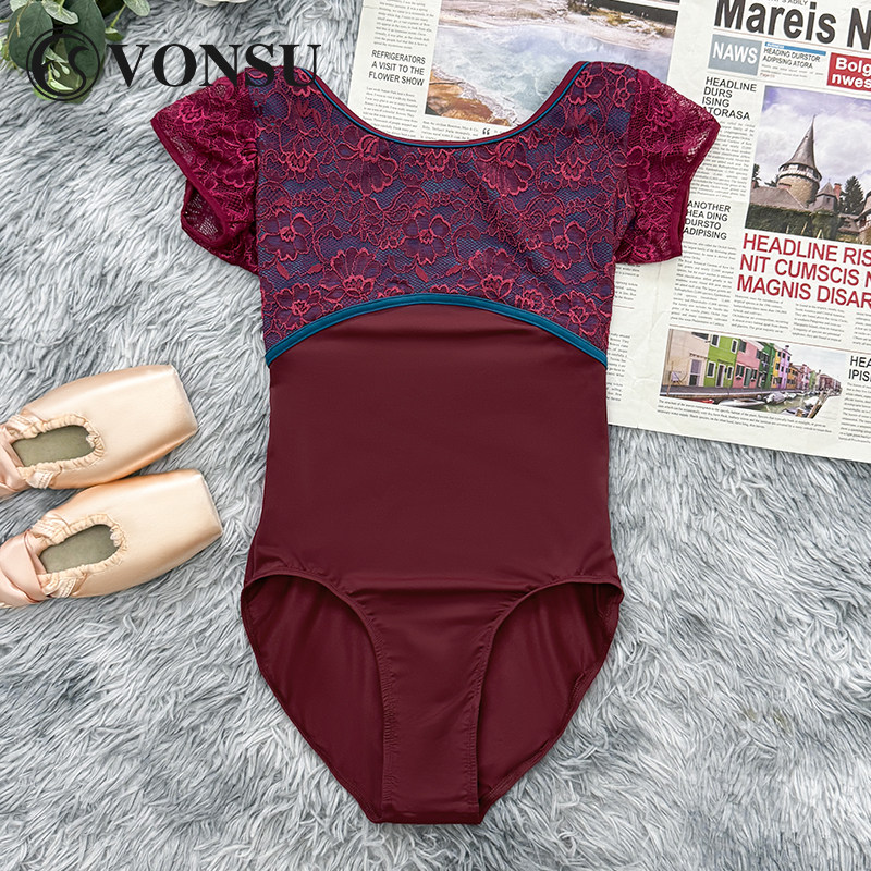 vonsu梵舒芭蕾舞练功服连体服绣花网纱体操服空中瑜伽服成人露背,运动/瑜伽/健身/球迷用品,芭蕾舞服,淘宝优惠券,粉丝福利购,淘宝优惠卷