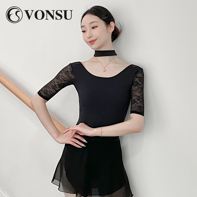 vonsu梵舒芭蕾舞练功服成人体服