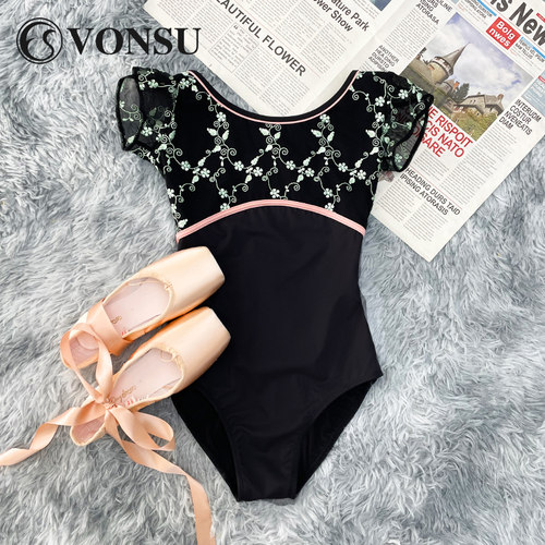vonsu梵舒芭蕾舞练功服成人体服