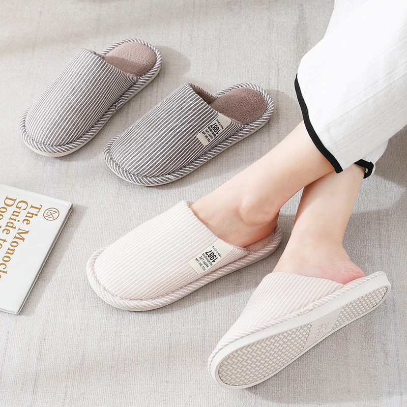 2021新款棉拖鞋男士家用家居防滑