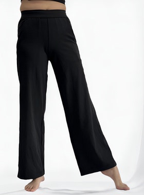 Luxtreme™女士松紧腰中腰阔腿裤丨lululemon丨LW5GG7S