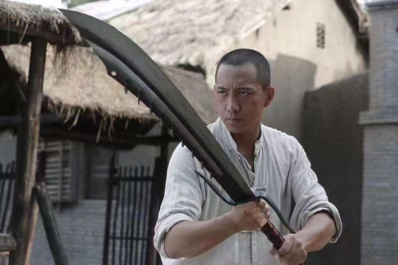 大刀记同款重刀硬刀武术健身偃月刀红军刀九环刀一体冷兵器未开刃