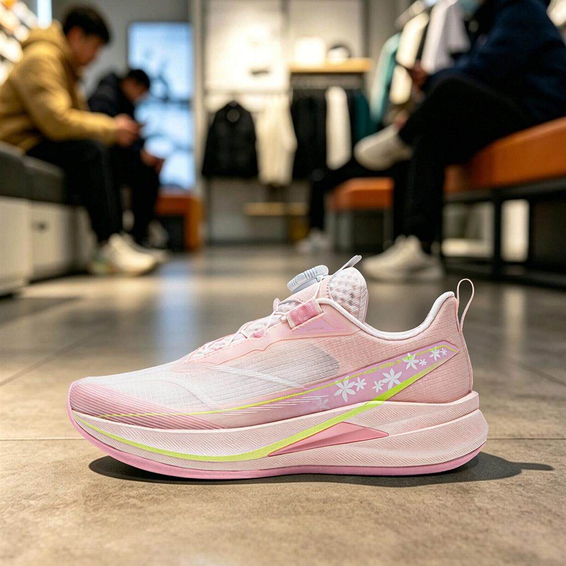 李宁赤兔9PRO跑步鞋男女童2026夏季䨻丝轻量高回弹运动鞋YKFW004