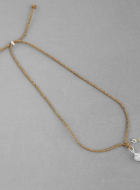 AMAM*家丛林酒盏项链 董洁同款高级感简约轻奢可调节许愿瓶毛衣链