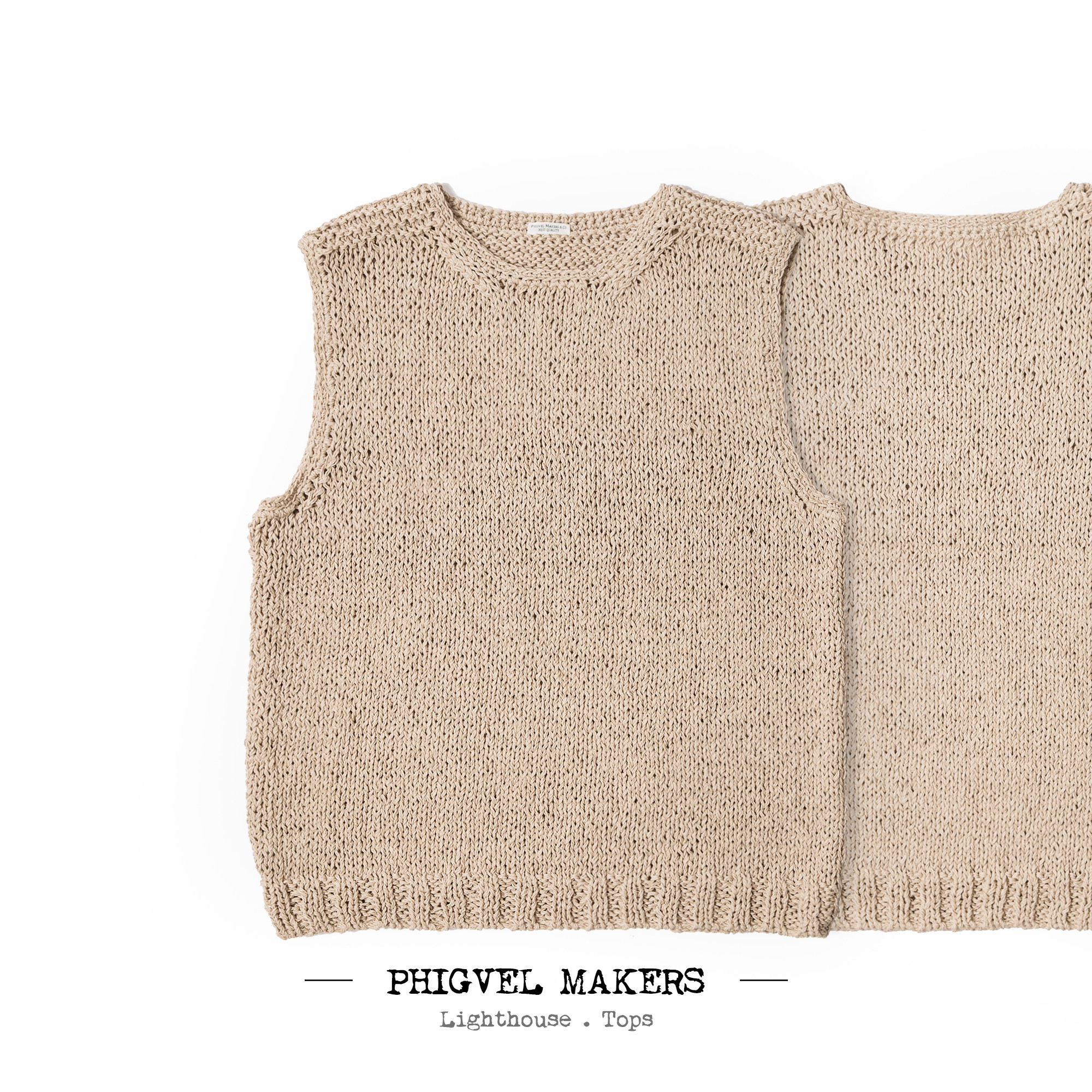 致敬旧时经典手工编织背心