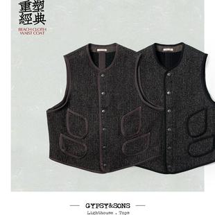 GypsySons本年度壓軸胡椒鹽 男女復(fù)古迷必入 CLOTH BBJ馬甲BEACH